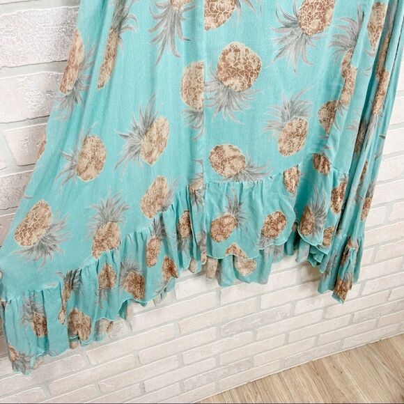 Charlie Paige Pineapple Ruffle Dress K14 - Picture 3 of 8